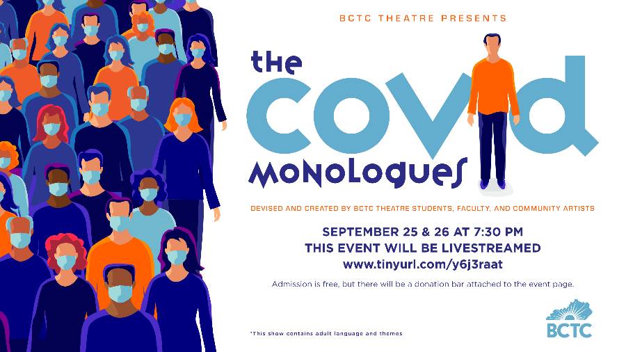 Covid Monologues Production Poster