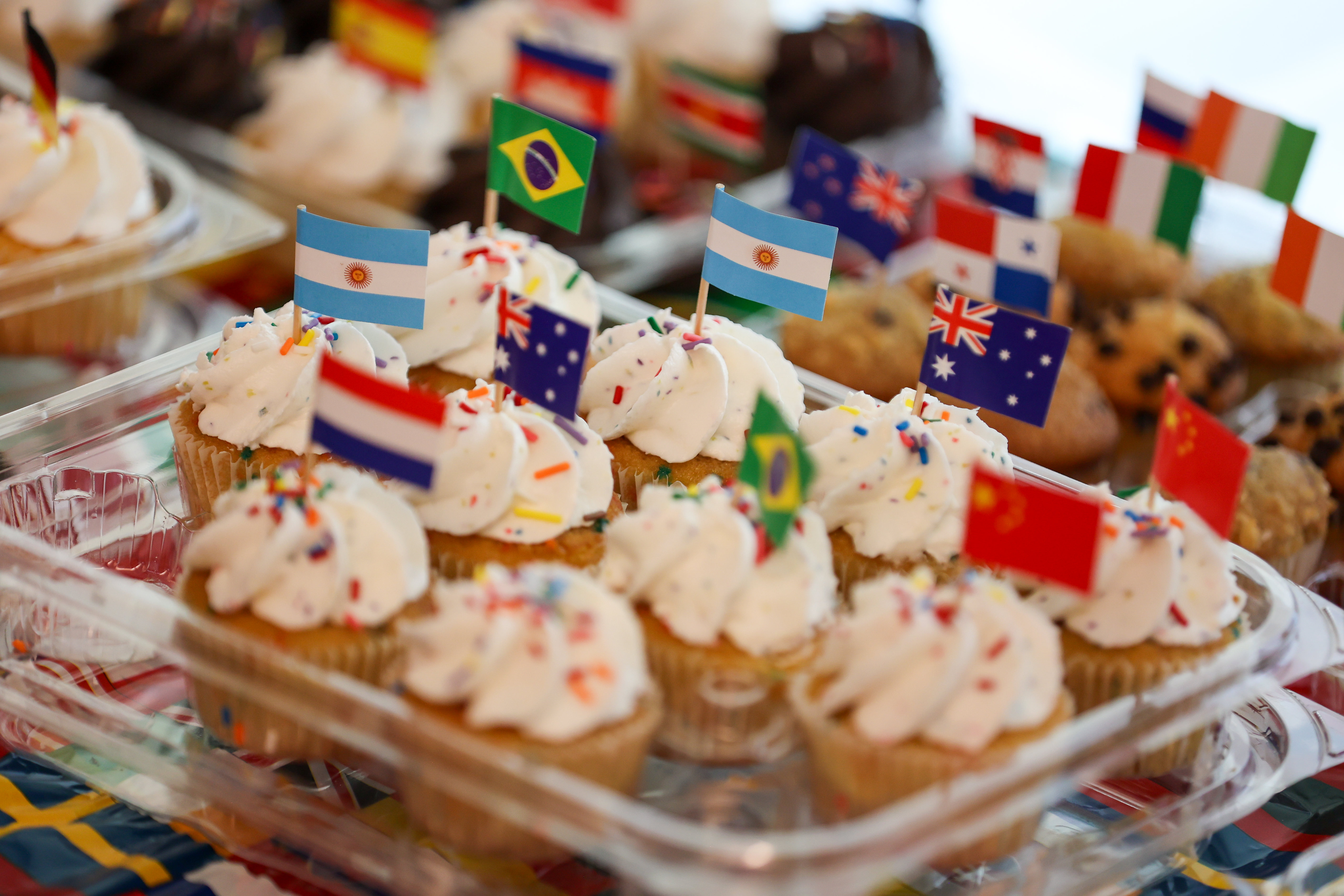 decorated cupcakes