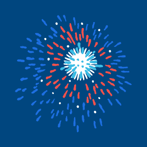 graphic of firework explosion