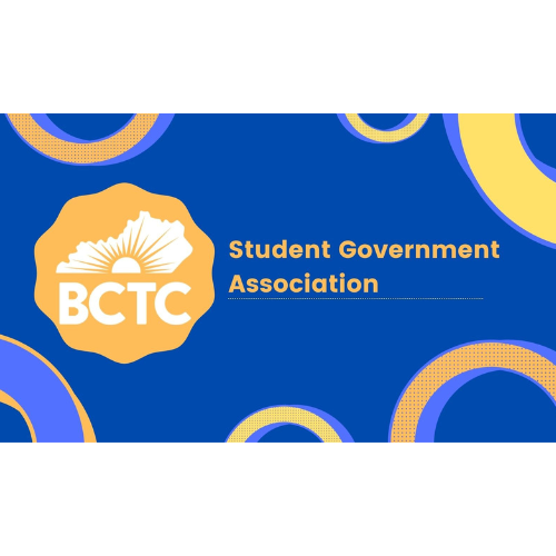 graphic of bctc student government association logo