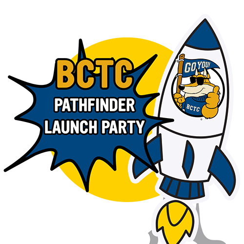 pathfinder in shades on rocket