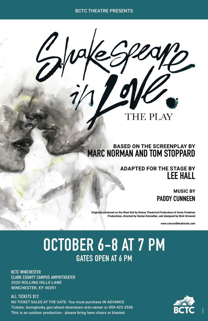 Shakespear In Love Production Poster