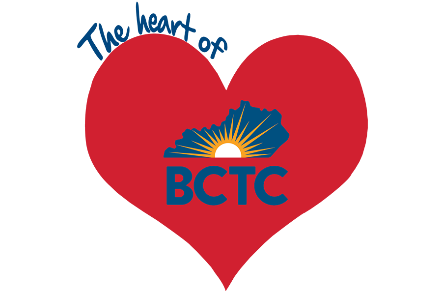 The HEART of BCTC logo