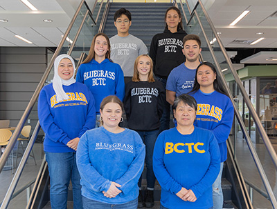 Group photo of some of the 2022-2023 BCTC Student Ambassadors