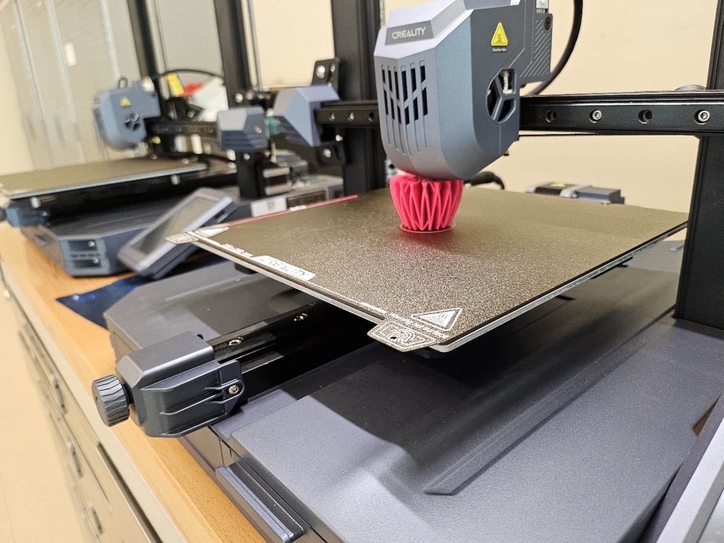 3D printer in use