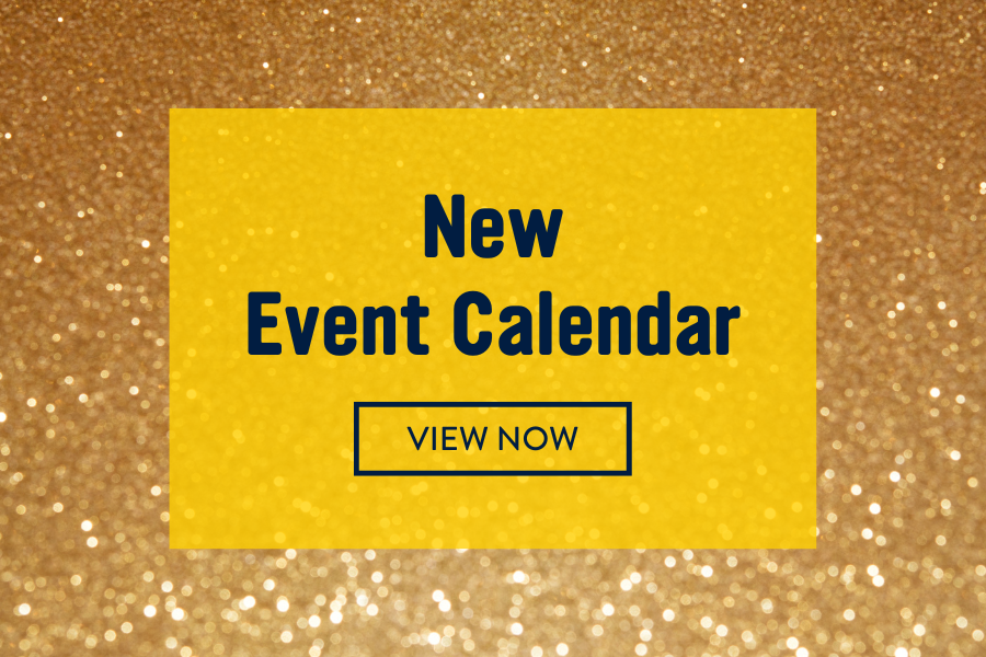 graphic that says new event calendar view now