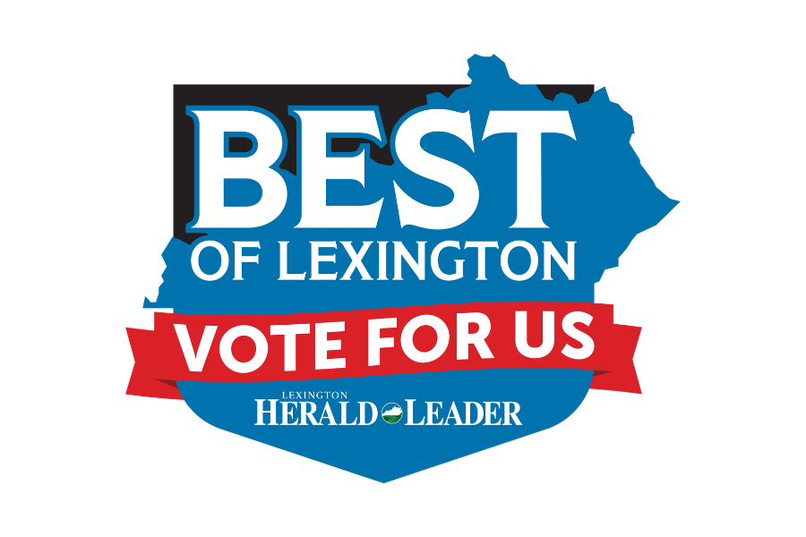 best of lexington logo that says vote for us