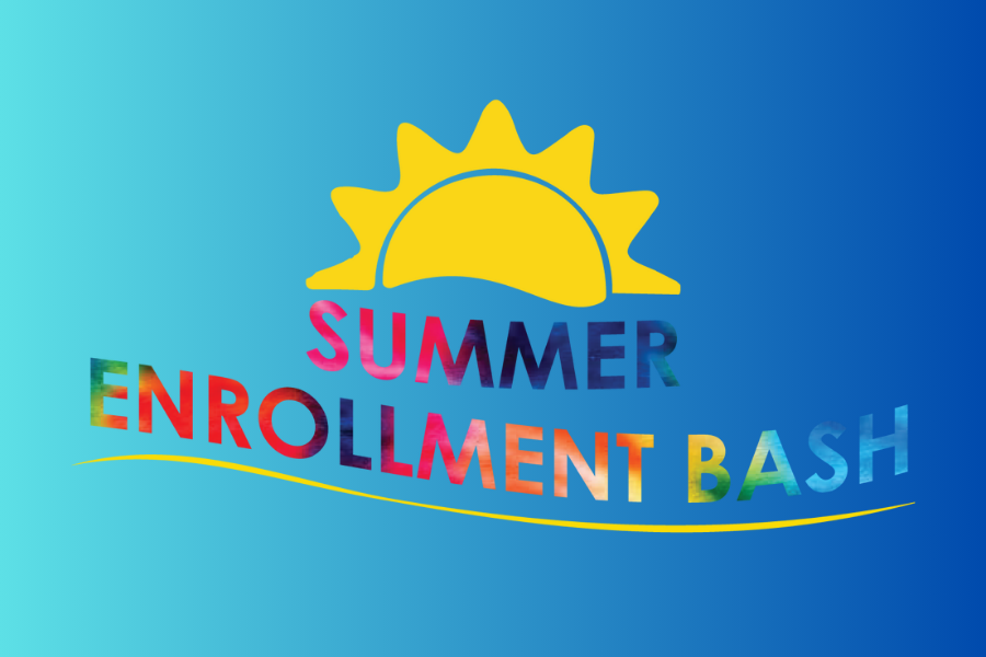 summer enrollment bash logo