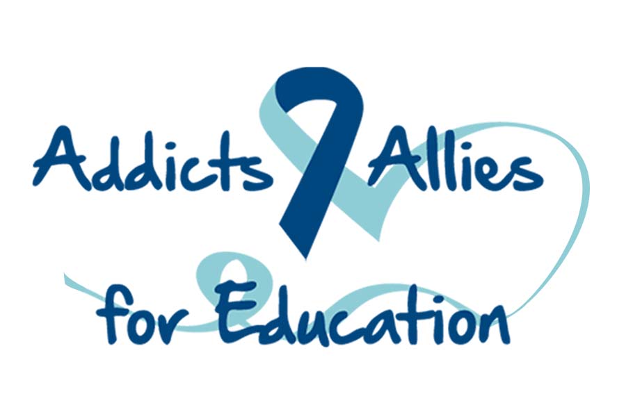 Addicts and Allies for Education (AAE) logo