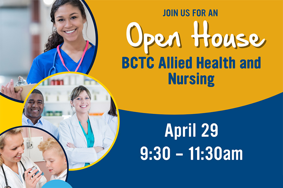 Allied Health Open House Graphic