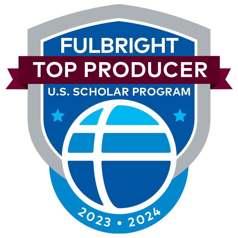 Fullbright Top Scholar Producer 2024 badge