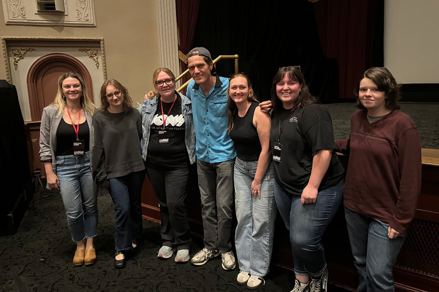 BCTC Filmmaking Students with Michael Shannon