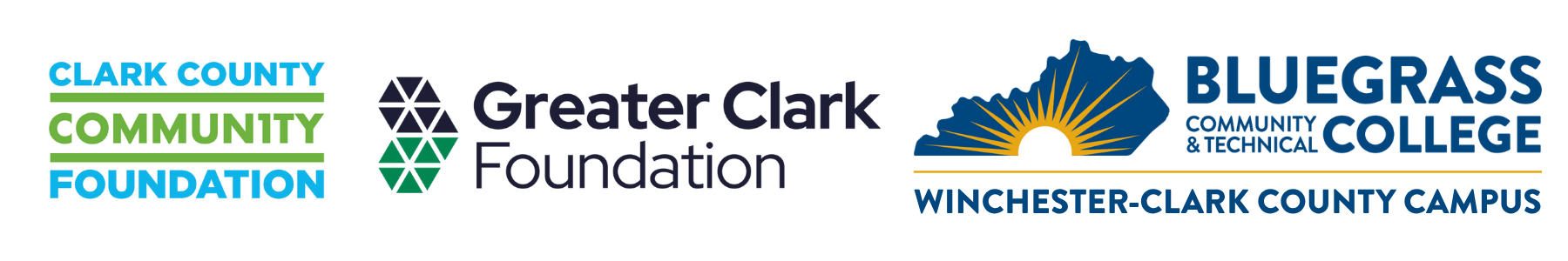clark county community foundation greater clark and bctc winchester logos