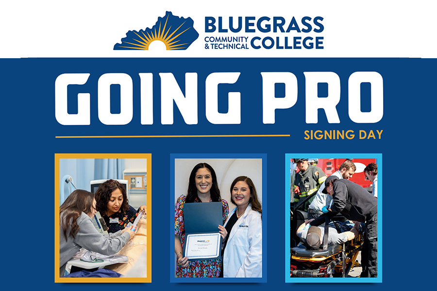 going pro gallery showing pictures of healthcare students